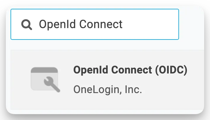Search for OpenID Connect